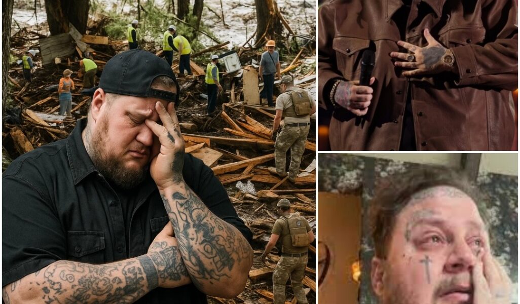 Jelly Roll Doesn’t Just Donate $50 Million — He Shows Up in Texas to Help in Person